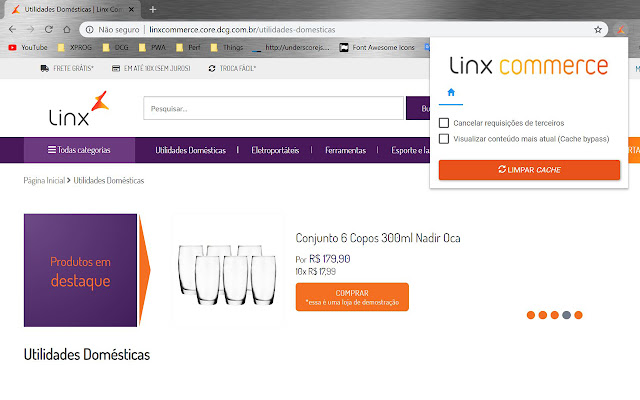 Linx Commerce Tools  from Chrome web store to be run with OffiDocs Chromium online
