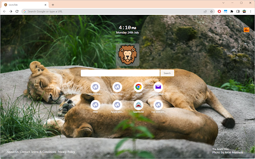 LionsTab  from Chrome web store to be run with OffiDocs Chromium online
