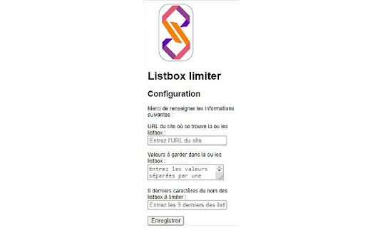 Listbox limiter  from Chrome web store to be run with OffiDocs Chromium online