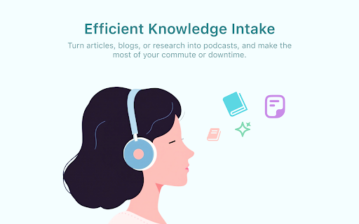 ListenHub: Instantly turn any page into AI podcast  from Chrome web store to be run with OffiDocs Chromium online