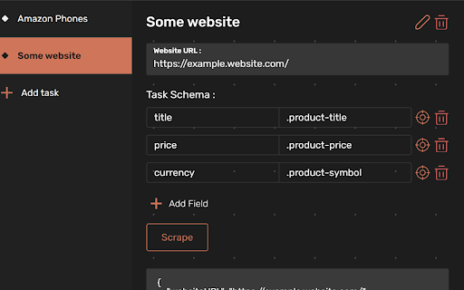 Lite Scraper  from Chrome web store to be run with OffiDocs Chromium online