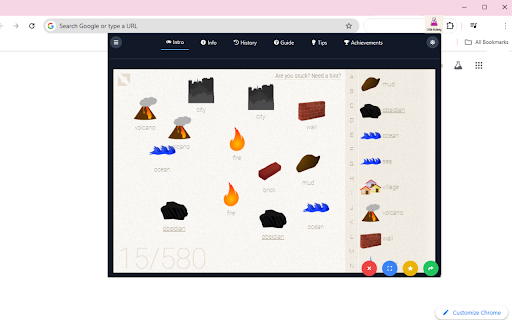 Little Alchemy Unblocked Game  from Chrome web store to be run with OffiDocs Chromium online
