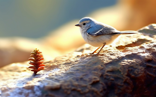 Little Bird at Sunset  from Chrome web store to be run with OffiDocs Chromium online