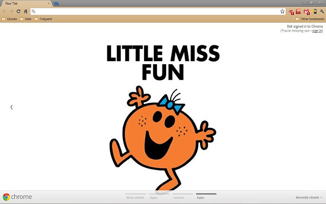 Little Miss Fun  from Chrome web store to be run with OffiDocs Chromium online