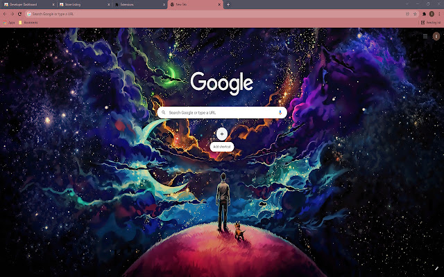 Little Prince Universe Wallpaper Theme  from Chrome web store to be run with OffiDocs Chromium online