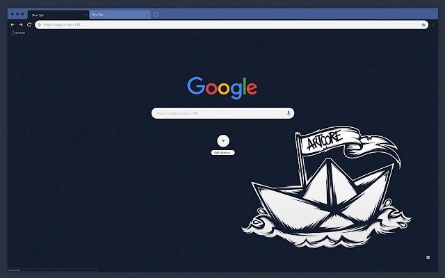 Little white ship  from Chrome web store to be run with OffiDocs Chromium online