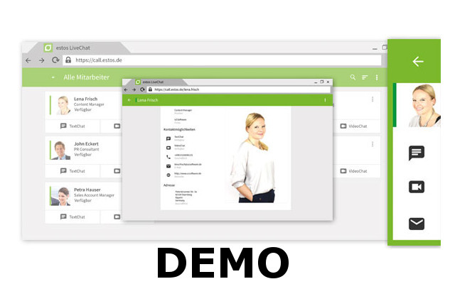 LiveChat Demo  from Chrome web store to be run with OffiDocs Chromium online