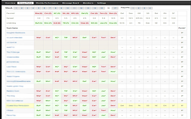 Live Updates for Pickem BETA  from Chrome web store to be run with OffiDocs Chromium online