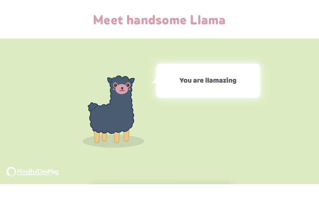 Llamacation Fun  Relax in Every New Tab  from Chrome web store to be run with OffiDocs Chromium online