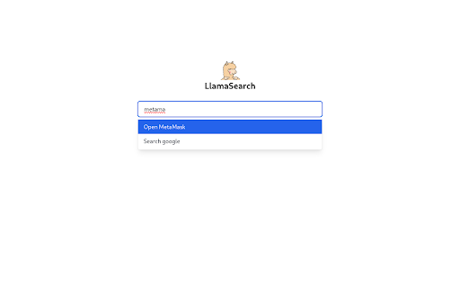 LlamaSearch  from Chrome web store to be run with OffiDocs Chromium online
