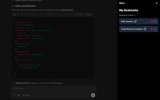 LLM Toolbox  from Chrome web store to be run with OffiDocs Chromium online