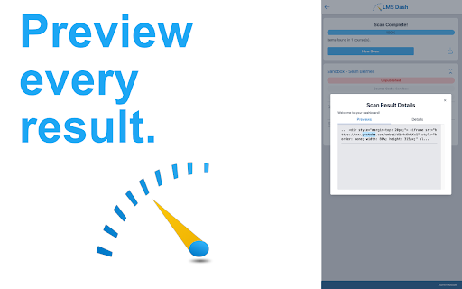 LMS Dash  from Chrome web store to be run with OffiDocs Chromium online