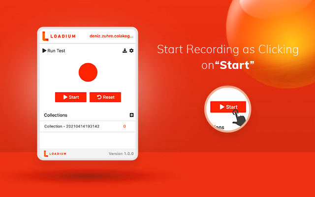 Loadium Recorder  from Chrome web store to be run with OffiDocs Chromium online