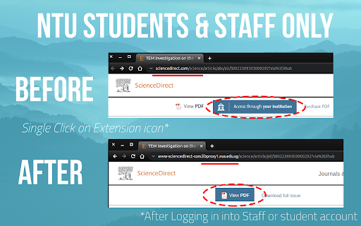 Load NTU Libproxy  from Chrome web store to be run with OffiDocs Chromium online