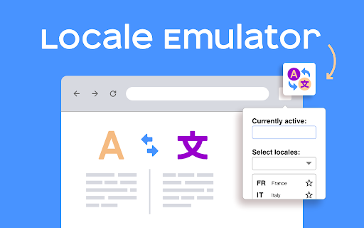 Locale Emulator  from Chrome web store to be run with OffiDocs Chromium online