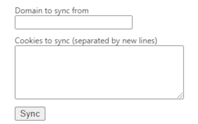 Localhost Cookie Sync  from Chrome web store to be run with OffiDocs Chromium online