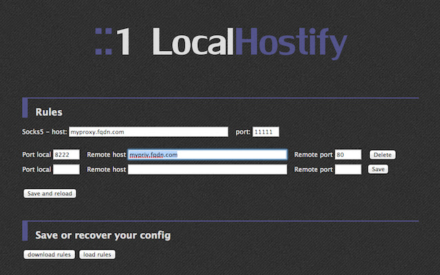 Localhostify  from Chrome web store to be run with OffiDocs Chromium online