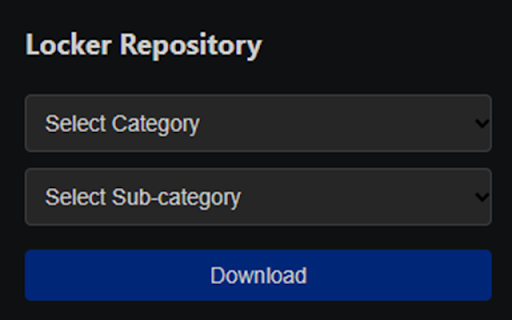 Locker Config Document Repository  from Chrome web store to be run with OffiDocs Chromium online
