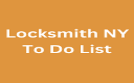 Locksmith NY To Do List  from Chrome web store to be run with OffiDocs Chromium online