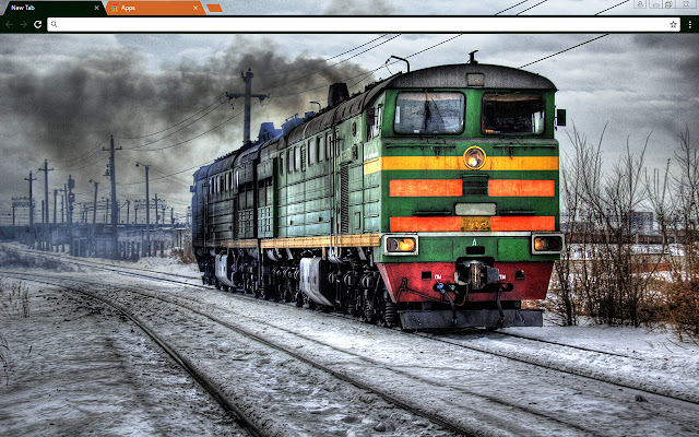Lokomotive aus dem Chrome-Webshop, die mit OffiDocs Chromium online betrieben werden soll