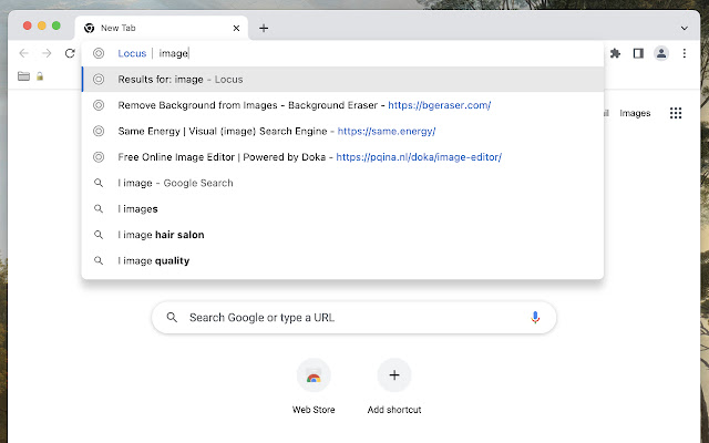 Locus  from Chrome web store to be run with OffiDocs Chromium online