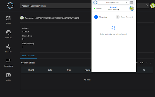 Locus Chain Wallet (For Game Chain)  from Chrome web store to be run with OffiDocs Chromium online