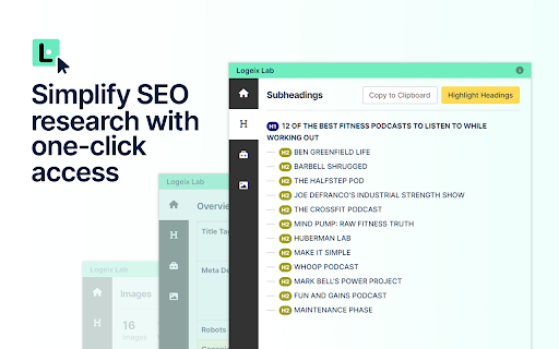 Logeix Lab Shopify SEO Tool  from Chrome web store to be run with OffiDocs Chromium online