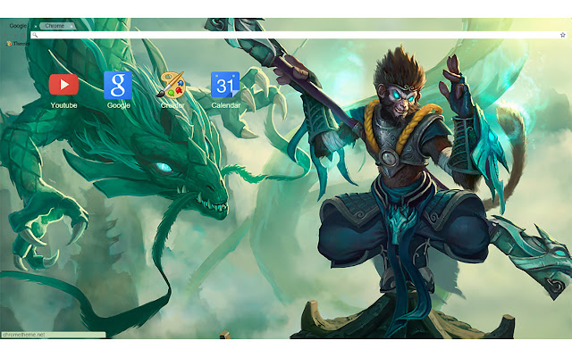 Chrome web mağazasından LoL Jade Dragon Wukong 1920x1080, OffiDocs Chromium çevrimiçi ile çalıştırılacak