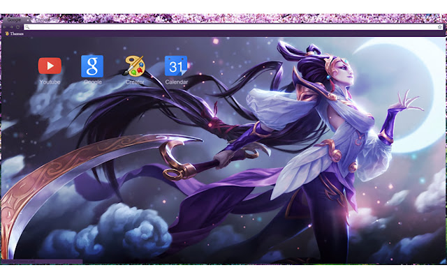 LoL Lunar Goddess Diana 1920x1080 が Chrome ウェブストアから OffiDocs Chromium オンラインで実行される