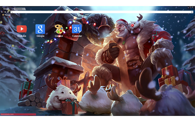 LoL Santa Braum 1920x1080 із веб-магазину Chrome, який буде працювати з OffiDocs Chromium онлайн