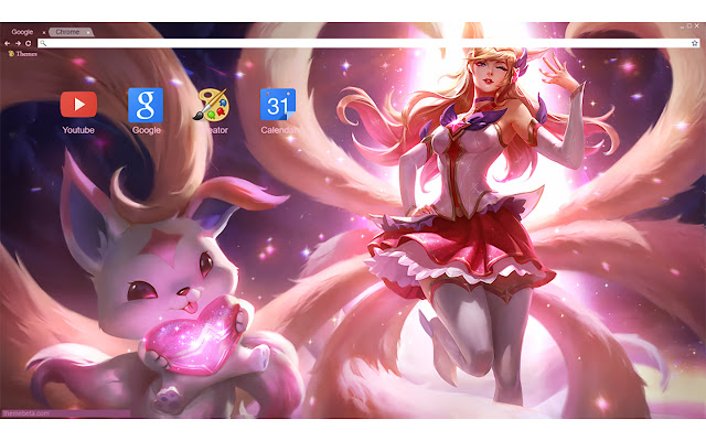 LoL Star Guardian Ahri 1920x1080  from Chrome web store to be run with OffiDocs Chromium online