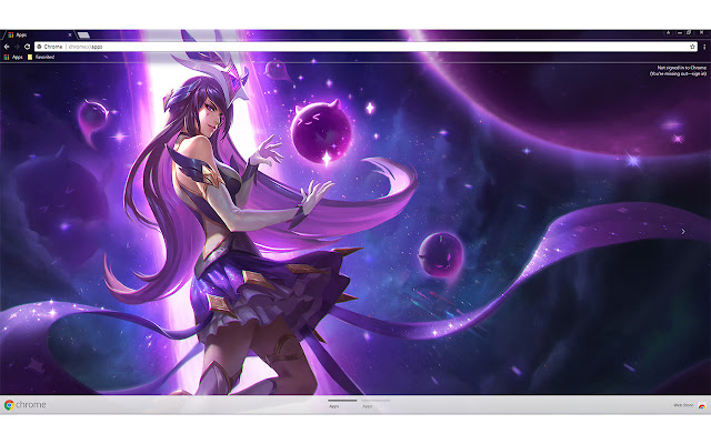 LoL Star Guardian Syndra 1920x1080  from Chrome web store to be run with OffiDocs Chromium online