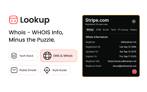 Lookup Website Profiler  from Chrome web store to be run with OffiDocs Chromium online