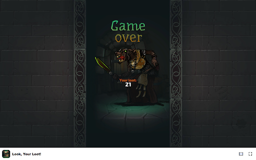 Look, Your Loot!Combine card strategy with dungeon crawling!  from Chrome web store to be run with OffiDocs Chromium online