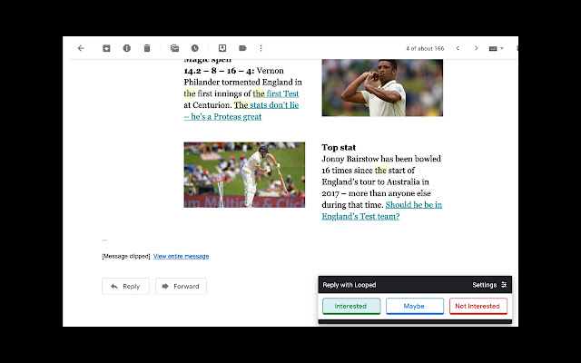 Looped  from Chrome web store to be run with OffiDocs Chromium online