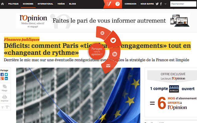 LOpinion  from Chrome web store to be run with OffiDocs Chromium online