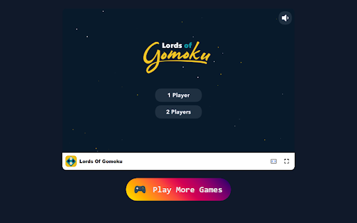 Lords Of Gomoku Game Master the Classic Five in a Row Strategy!  from Chrome web store to be run with OffiDocs Chromium online