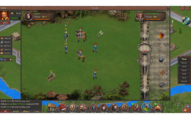 Lords of Kingdoms: medival imperia online  from Chrome web store to be run with OffiDocs Chromium online
