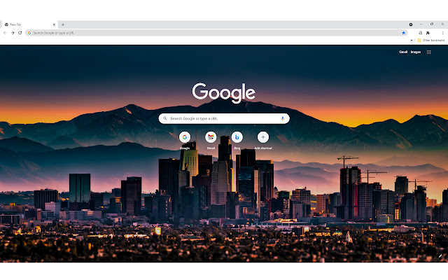 Los Angeles Theme  from Chrome web store to be run with OffiDocs Chromium online