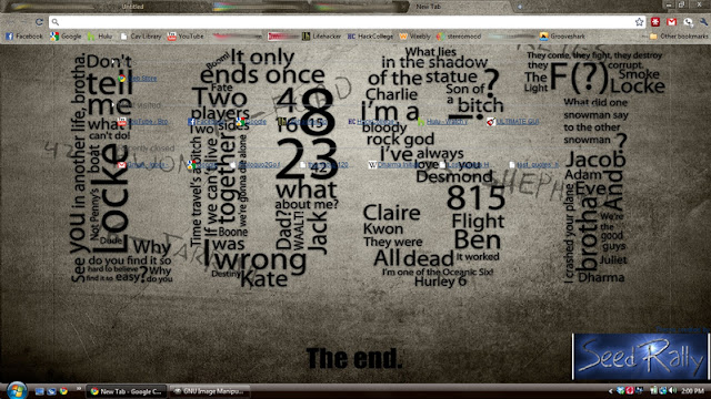 LOST theme  from Chrome web store to be run with OffiDocs Chromium online