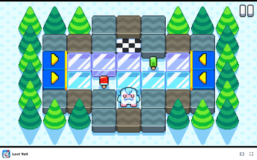 Lost Yeti Game Explore 3 worlds and 60 levels of captivating puzzles!  from Chrome web store to be run with OffiDocs Chromium online
