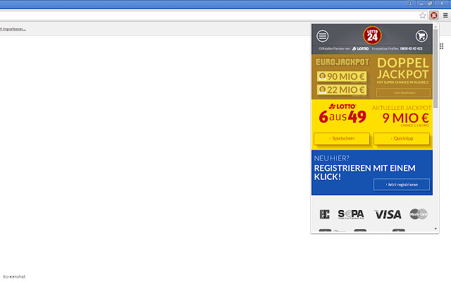 Lotto24.de Der Lotto Kiosk im Internet  from Chrome web store to be run with OffiDocs Chromium online