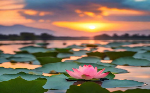 Lotus pond wallpaper in the lake  from Chrome web store to be run with OffiDocs Chromium online