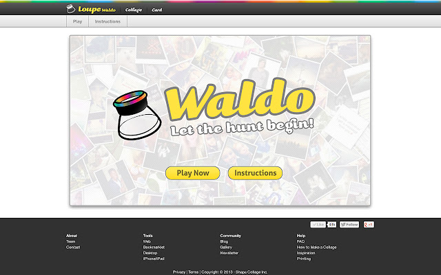 Loupe Waldo  from Chrome web store to be run with OffiDocs Chromium online