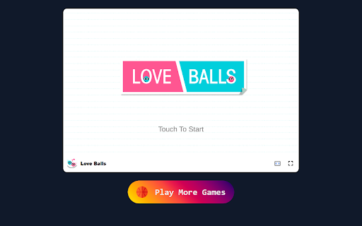 Love Balls Game Reunite Adorable Balls with Creative Solutions!  from Chrome web store to be run with OffiDocs Chromium online