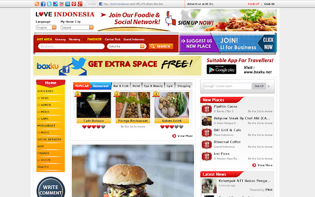 Love Indonesia  from Chrome web store to be run with OffiDocs Chromium online
