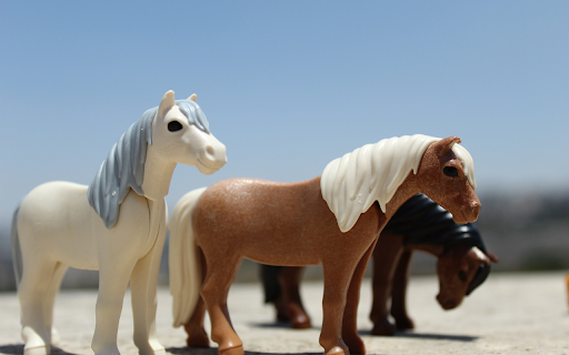 Lovely horses  from Chrome web store to be run with OffiDocs Chromium online