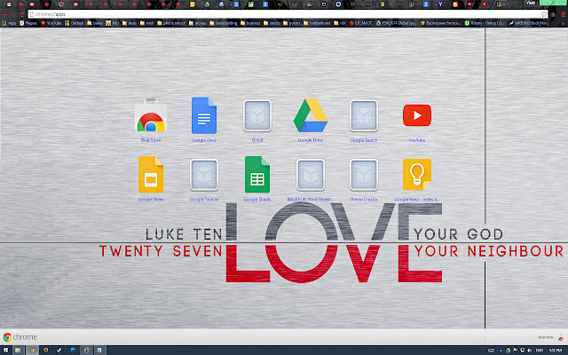 Love your God!  from Chrome web store to be run with OffiDocs Chromium online