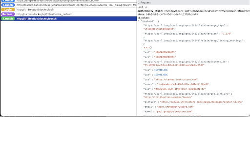 LTI Debugger  from Chrome web store to be run with OffiDocs Chromium online