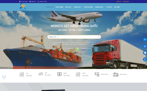 LT Logistics CÔNG CỤ ĐẶT HÀNG  from Chrome web store to be run with OffiDocs Chromium online